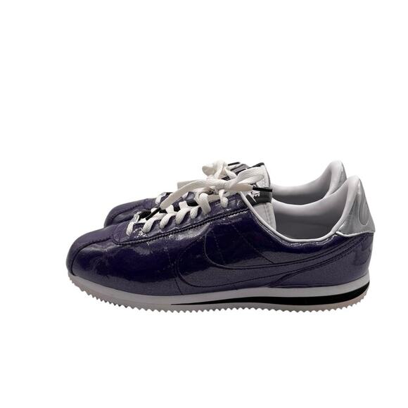 Nike Cortez 72‎ Basic Premium QS Purple White Silver Mens Size 12.5 - Picture 5 of 10